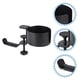 thumbnail image 1 of OUNONA Soporte Para Auriculares Y Portavasos Giratorio Para Escritorio En Negro, 1 of 8