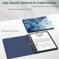thumbnail image 3 of Fintie Case for Kindle Scribe 10.2 Inch (2022 Released) - Lightweight slimshell Premium PU Leather Folio Cover Auto Sleep/Wake with Pen Holder, Ocean Marble, 3 of 8