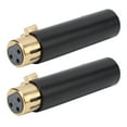 thumbnail image 2 of Adaptador De Audio De 3 Pines, Diseño Modular De Adaptador De Audio Para Cables De Audio De Guitarra Para Cables Mezcladores Ccdes Negro, 2 of 8