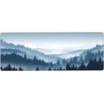 thumbnail image 3 of Misty Forest Gaming Mouse Pad XL, Non Slip Rubber Base Mousepad, Stitched Edges Desk Pad, Extended Large Mice Pad,31.5 X 11.8 Inch, 3 of 6