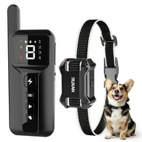 RUXAN Shock Collar with Remote for Dog- Bark Training, for 15-120lbs Large Medium Small Puppy, Smart Collar, Black