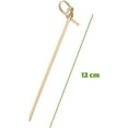 thumbnail image 3 of GUSTO Knotted Bamboo Sticks Cocktail Picks Toothpicks for Appetizers, 300-Pack, 3 of 8