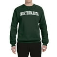 thumbnail image 2 of Wild Bobby State of North Dakota College Style Unisex Crewneck Sweatshirt, 2 of 6