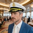 thumbnail image 5 of Stylish Sailor Hat for Themed Events and Nautical Party Celebrations, 5 of 5