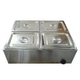 thumbnail image 1 of INTBUYING Four Pans Chocolate Melter Electric Chocolate Melting Pot Automatically Temperature Control Stainless Steel 110V, 1 of 3