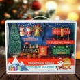 thumbnail image 5 of Magical Christmas-Themed Track Car, Electric Train With Lights And Sound For A Festive Holiday Experience, Battery-Operated Christmas Train Perfect, 5 of 5