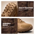 thumbnail image 6 of NORTIV 8 Men's Wide Toe Box Hiking Shoes Low Drop Waterproof Hiking Shoes for Walking Outdoor Trekking Camping Climbing Daily Fashion Sneakers, 6 of 9
