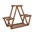 thumbnail image 3 of Soporte de Madera para Plantas, Soporte para Macetas, Estante Rústico para Exhibición de Plantas, Ideal para Sala de Estar Interior Y Exteri, 3 of 9