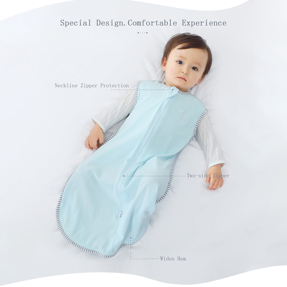 Insular SU3006 Cotton Sleeping Bag for Kids Wearable Blanket for