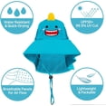 thumbnail image 1 of Gorro de verano para bebé, fino, de ala grande, para el sol, para salidas, protector solar, malla solar, transpirable, para niños y niñas, gorro de pescador, 1 of 5