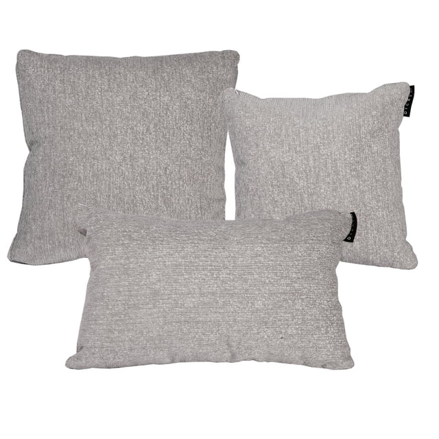Set de 3 Cojínes Decorativos (1 Cuadrado Grande + 1 Cuadrado Chico + 1 Rectangular) DICASA Peco