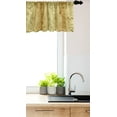 thumbnail image 3 of Ambesonne Mandala Window Valance, Flourishing Paisley, 54" X 18", Yellow and Pale Yellow, 3 of 3