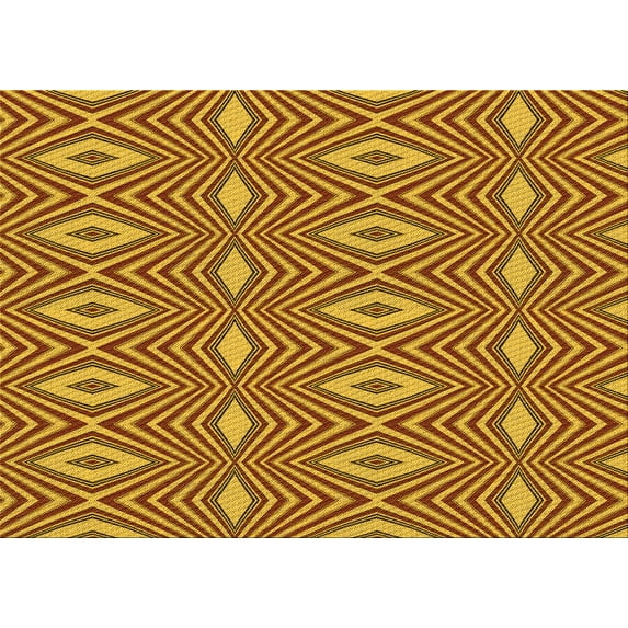 Ahgly Company Machine Washable Indoor Rectangle Transitional Tomato Red Area Rugs, 5' x 8'