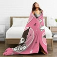 thumbnail image 6 of Kawaii Throw Blanket Anime Collage Blanket Throw Blanket Kuromis Soft Micro Fleece Fuzzy Travel Blanket for Bedroom Living Room Couch Office Car Gift for Women Men All Season 40x30 in, 6 of 18
