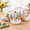 Autumn Sunflower, variant on 12-piece Dinnerware - Sunflower Bird Plates And Set
