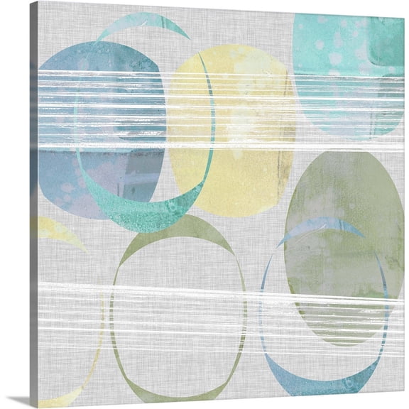 Great BIG Canvas | "Stone Pattern I" Canvas Wall Art - 30x30