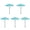 Blue M, variant on mdesiwst 10 Inch Diam Plant Umbrella, Outdoor UV Protection Plant Shade, Mini Parasol Provides Shade to Defend Plants from Blazing Sun, Windproof Sunshade for Garden Balcony Patio Plants