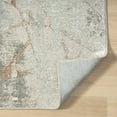 thumbnail image 3 of Ox Bay Bethany 2'6" x 8' Beige/Gray Abstract Durable Indoor Area Rug, 3 of 10