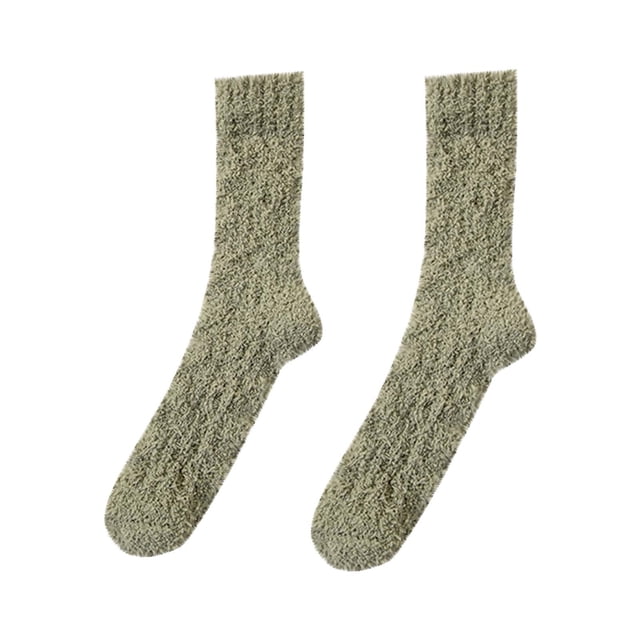 HAiming Sockd for Women Fuzzy Warm Cozy Sleeping Sock Soft Comfy Solid Color Home Sleeping TrendySock