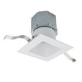thumbnail image 4 of WAC Lighting Pop-in 4" Square LED 5-CCT Recessed Kit in White, 4 of 6