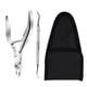 thumbnail image 4 of 1 Conjunto Durable Nail Clippers Nail Trimmer Set Cutters Nail Cutters Herramienta de pedicura (Plata), 4 of 6