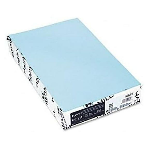 103317 Multipurpose Paper, 20lb, 8-1/2-Inch x14-Inch, Blue