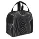 thumbnail image 2 of Disketp Geometric Lines Dog Art for Insulated Lunch Bag for Women and Men, Perfect for Work, Hiking, Picnic, 2 of 8