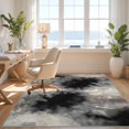 thumbnail image 3 of Design&I 2'x3' Washable Accent Rug Large Painterly Under Asymmetrical Balance Edges Abstract Playroom for Kitchen, Pet Station, Friendly & Non-Slip Built-In Grip, 3 of 7