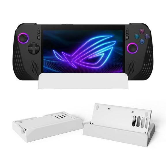 Stand Base Holder for Rog Ally X/Steam Deck Gaming Console，Portable Desktop Stand Aluminum Alloy Playstand for Rog Alloy Anti-Slip Holder