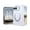 White, variant on Mofio Compatible with MagSafe Case for Apple iPhone Duo with Hinge Protection, Shock-Absorbing Clear Protective Cover, Black