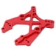thumbnail image 2 of Torre De Choque Frontal RC, Accesorios De Coche RC Refinados Aleación De Aluminio De Alta Resistencia Resistente Al Desgaste Para Coches 1/10 RC Cergrey Rojo, 2 of 8