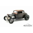 thumbnail image 3 of 1932 Ford Pork Chop's Rat Rod "190 Proof" Five Window, Brown - Acme A1805017 - 1/18 scale Diecast Model Toy Car, 3 of 8