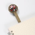 thumbnail image 3 of American flag plant Book Mark: Lace Bookmark in Antique Bronze - a Must-Have Reading Accessory for Book Lovers, 3 of 5