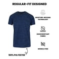 thumbnail image 3 of Men's Short Sleeve Moisture Wicking Wrinkle Free Performance Tee, 3 of 5