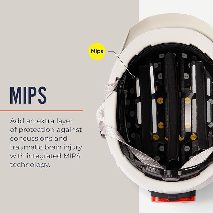 Thousand Adult Bike Helmet - Chapter Collection - MIPS Technology (Metro White, Large)