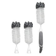 Baby Brezza Wire Baby Bottle Cleaning Brush - Handle and 3 Brush Heads