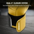 thumbnail image 5 of Hayabusa T3 Kanpeki Leather Boxing Gloves Men and Women for Training Sparring Heavy Bag and Mitt Work - Tiger Yellow, 12oz, 5 of 6