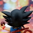 thumbnail image 3 of Dragon Ball Z-figuras de Anime de 10CM, Super Saiyan Goku, postura sentada, estatua Gk, modelo de PVC, juguetes, muñecas coleccionables, regalos para niños, 3 of 4