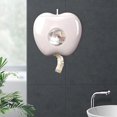 thumbnail image 2 of HAHDAXIA Plastic Wrap Storage Box with 200pcs Cling Films Apples Shape Fresh Keeping Bag Storage Box Wall Mounted Kitchen Storage Organizer (Gray), 2 of 7
