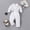 Patriotic Outfit July 4th Boys Summer Outfits-White, variant on VOUZZA Toddler Boys Gentleman Suit White Long Sleeve Shirt and Pants 3-Piece Kids Casual Daily Formal Birthday Performance Clothing Set