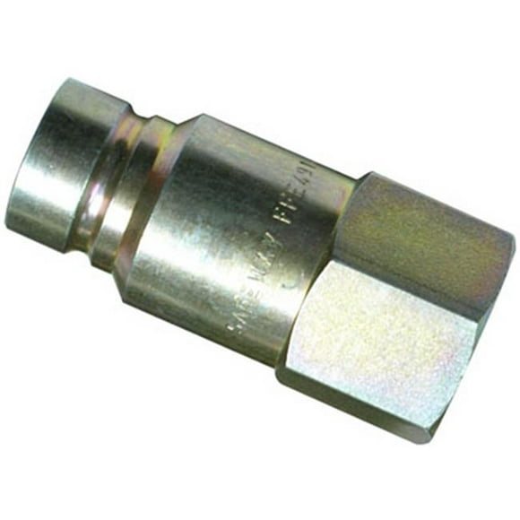 Apache 39040696 .50 in. Body Male Tip Flat Face x .50 in. FNPT- Hydraulic Adapter