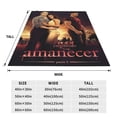 thumbnail image 3 of Twilight Blanket Super Soft Cozy Throw Blanket Fuzzy Comfy Flannel Blanket Warm Plush Blankets For Couch, Sofa, Bed 80"X60", 3 of 6