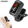 ammoon AT-03 Clip-on Electric Tuner Color LCD Screen 360° Rotatable for Guitar Bass Violin Chromatic Ukulele