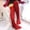 Red, variant on Gymayou Winter Socks for Women Cable Knit Over Knee Boot Stockings Warm Thick Knit Winter Boot Socks Black One Size