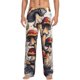 thumbnail image 1 of Fotbe Cute Forest Mushrooms Pantalones de Pijama para Hombre, Pantalones de Dormir, Pantalones de Casa con Cintura Ajustable y Bolsillos-Large, 1 of 6