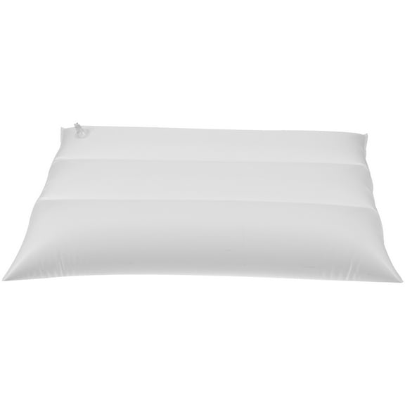 SEWOART Portable White Inflatable Pillow for Travel and Outdoor Use with Adjustable Air Pressure