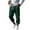 Green(Mens Pants), variant on VEXRO Mens Active Jogger Pants Elastic Waist Drawstring Loose Casual Sweatpants with Pockets