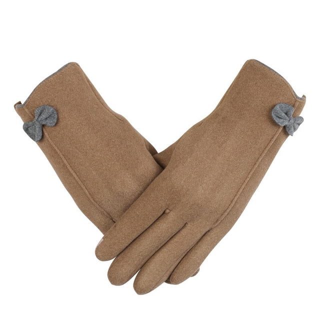 Guantes cálidos de otoño e invierno para hombres y mujeres, de terciopelo de conejo, de moda para exteriores, para montar a caballo, con forro polar, gruesos, a prueba de frío, con pantalla táctil