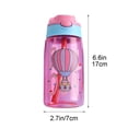 thumbnail image 3 of Kids Toddler Sippy Cup LeakProof Portable Water Bottle with Soft Silicone Straw, Spill Proof, Easy to Clean, Lightweight for Baby Daily Use Travel Outdoor Kindergarten A, 3 of 6
