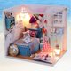 thumbnail image 5 of DIY miniatura 3D casa de muñecas de madera modelo cubierta antipolvo casa de muñecas juguetes regalos Ndcxsfigh Nuevos Originales, 5 of 6